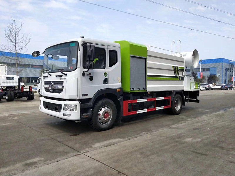 國六東風D9多功能霧炮抑塵車
