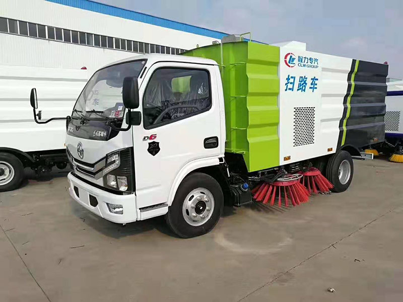 國六東風多利卡掃路車