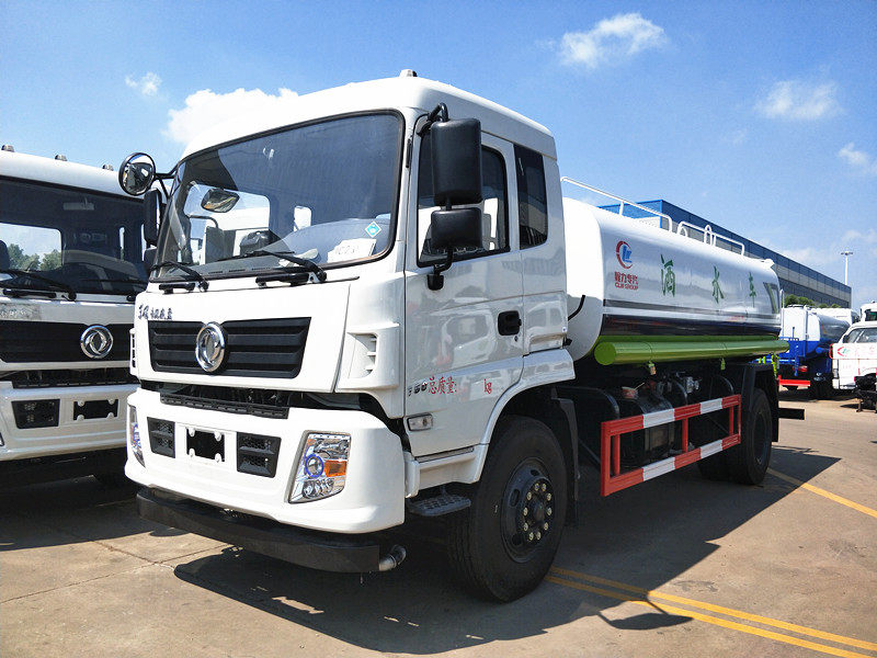 東風專用底盤灑水車|國五14方灑水車
