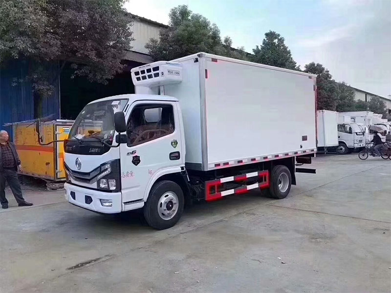 國六東風多利卡冷藏車|4.1米冷藏車