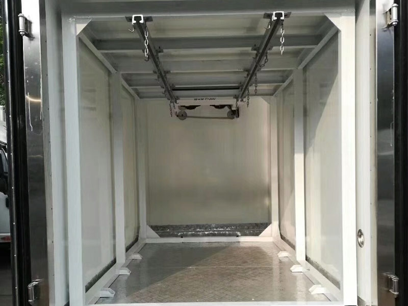 國六躍進小福星肉鉤冷藏車