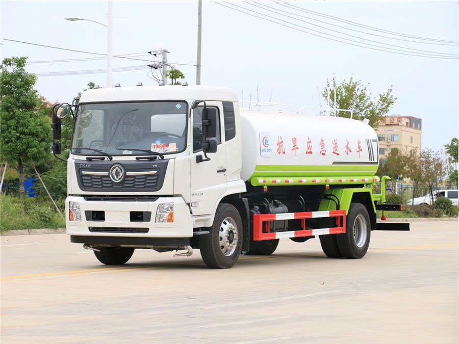 國六東風天錦灑水車12方灑水車