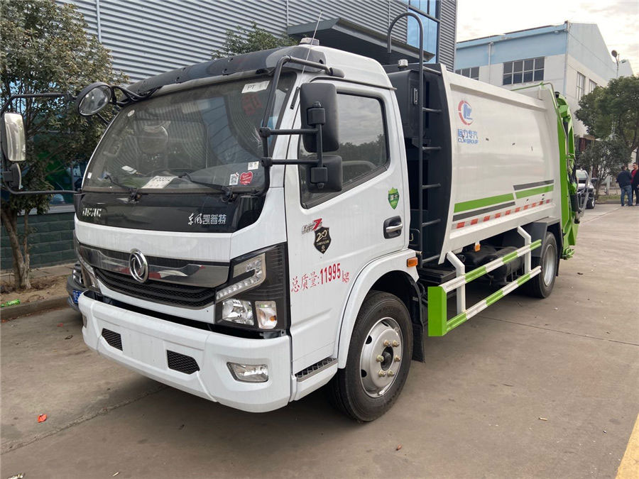 國六東風凱普特K7壓縮式垃圾車