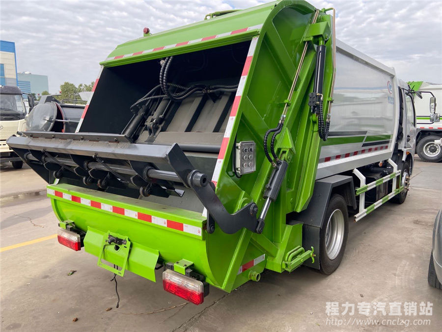 國六東風凱普特K7壓縮式垃圾車