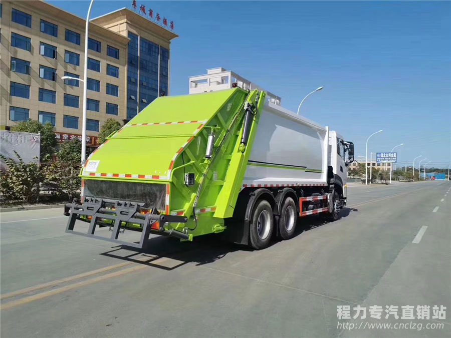 國六東風天龍后雙橋18-20方壓縮垃圾車