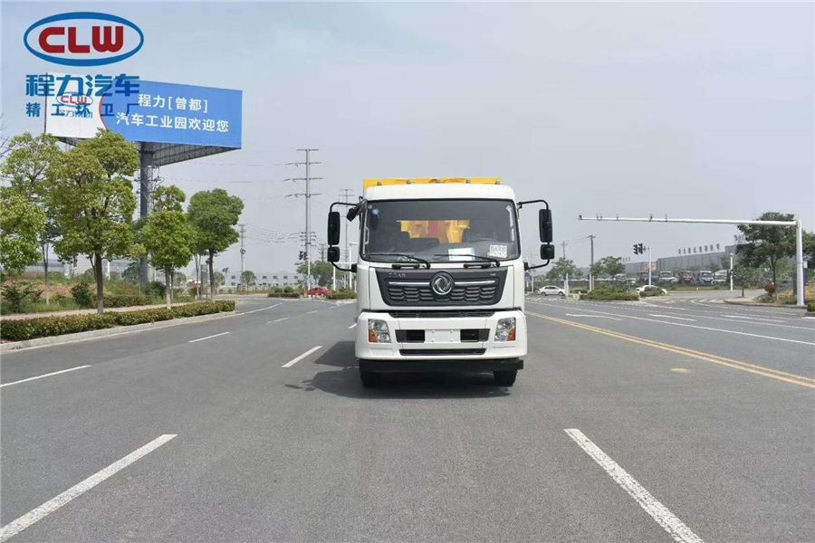 國六東風天錦勾臂式垃圾車