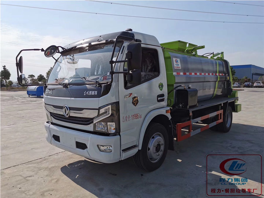 國六東風(fēng)凱普特餐廚垃圾車