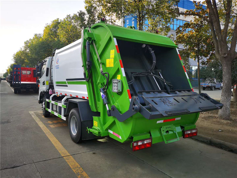 國六江淮8方壓縮式垃圾車