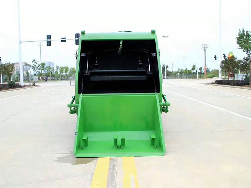 國六東風凱普特8方壓縮式垃圾車