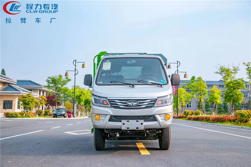 國六唐駿賽菱F3小型勾臂式垃圾車