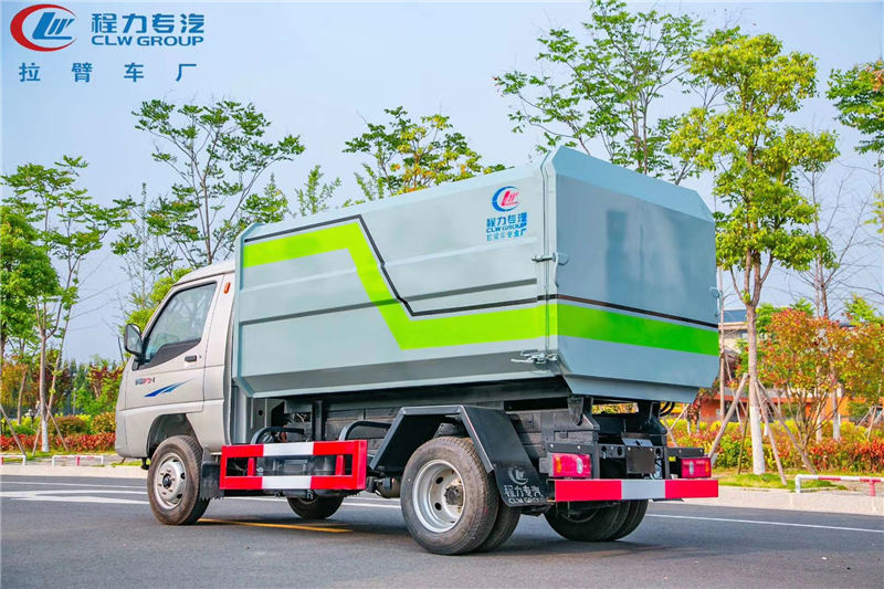 國六唐駿賽菱F3小型勾臂式垃圾車