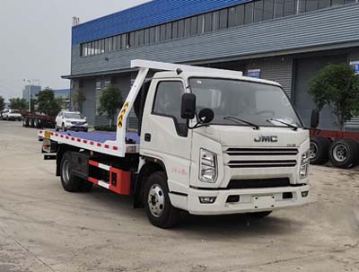 國六江鈴平板道路清障車