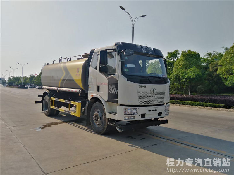 國六解放12方灑水車