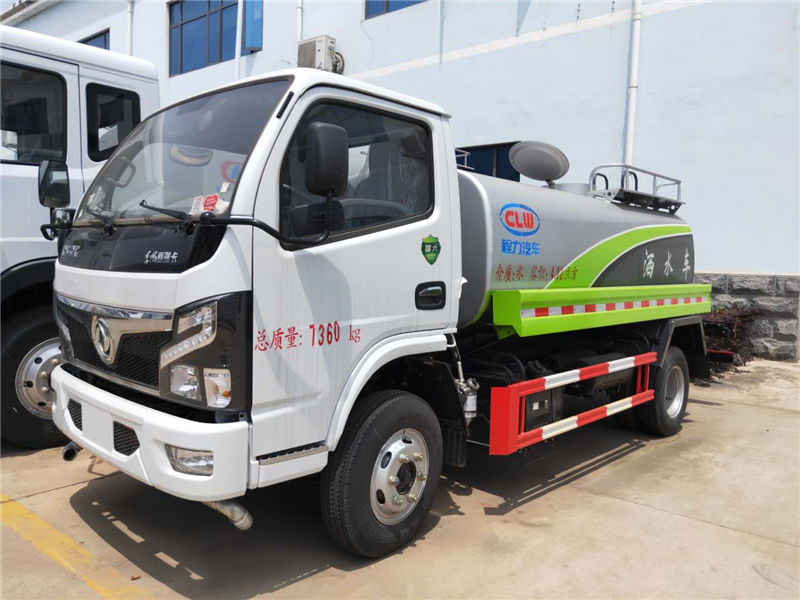 國六東風福瑞卡5噸灑水車