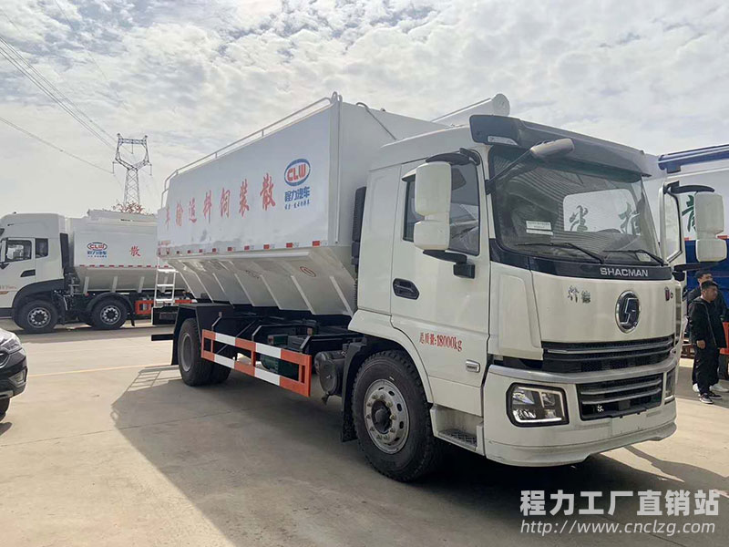 程力陜汽翼六單橋散裝飼料車配置|圖片