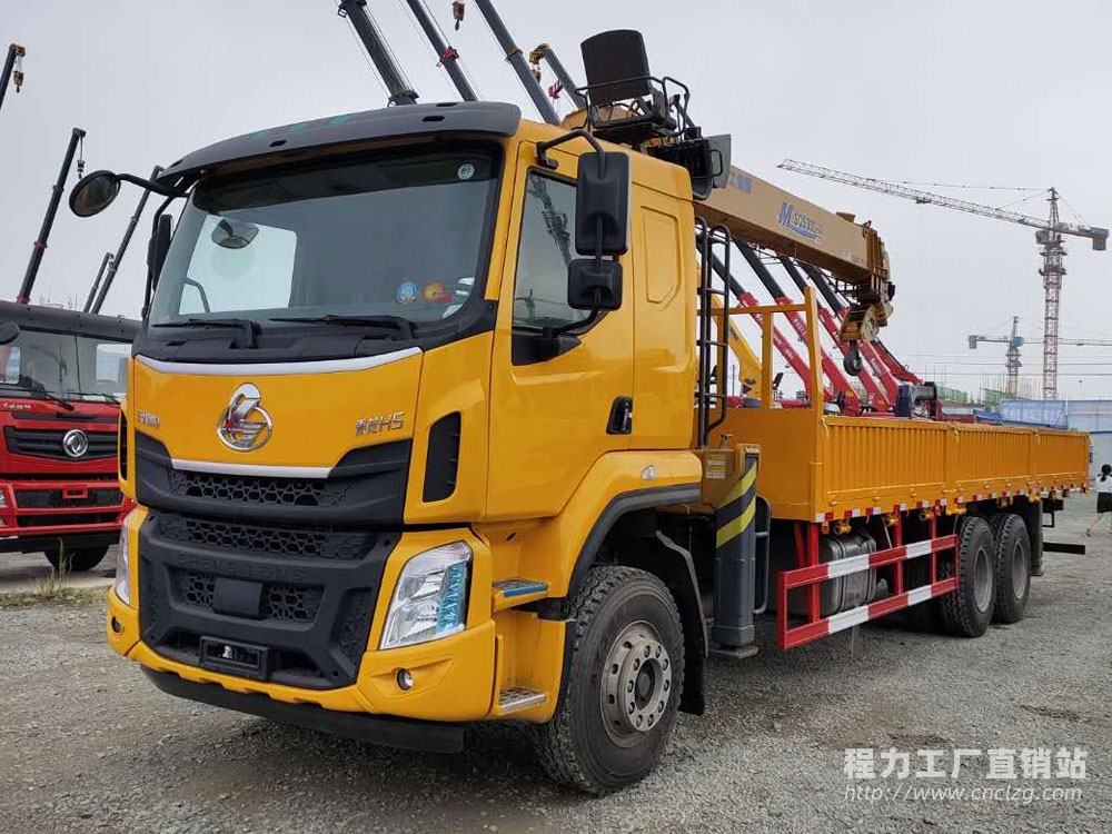 東風柳汽乘龍H5后八輪徐工14噸隨車吊