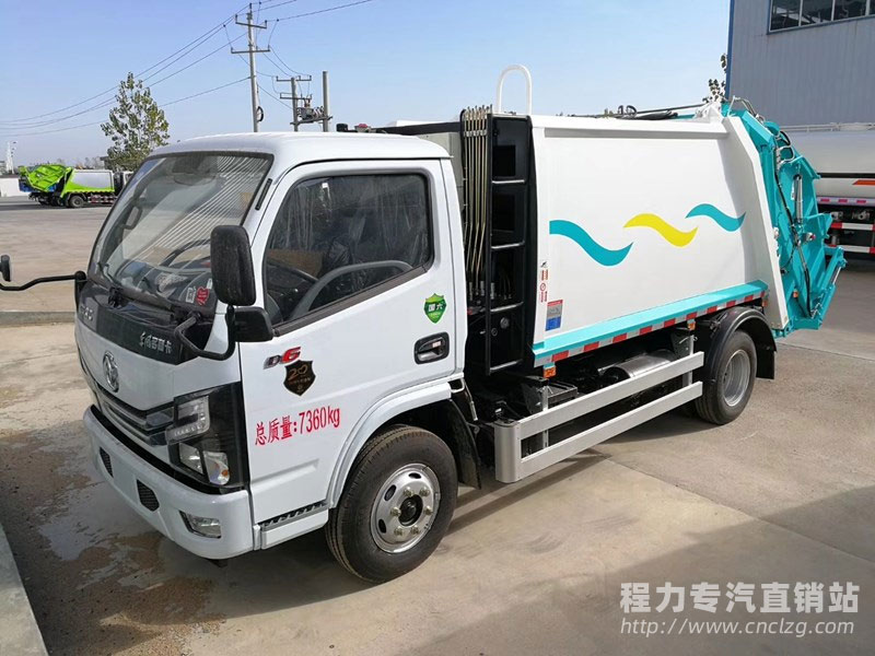 國六東風多利卡壓縮式垃圾車