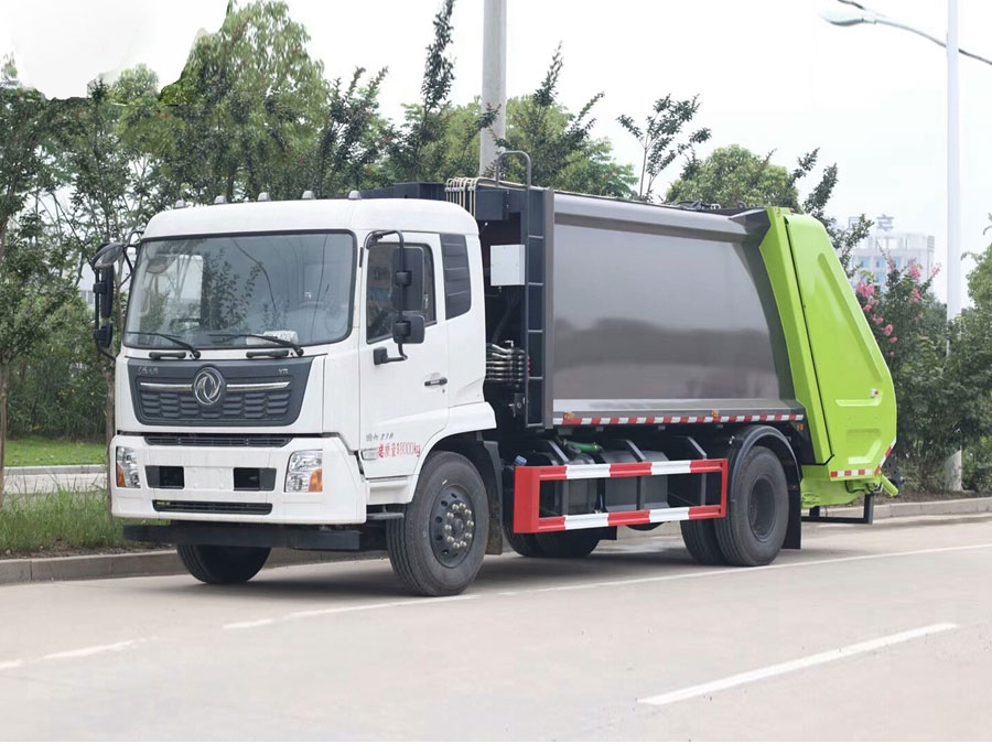 東風天錦14方國六壓縮式垃圾車配置