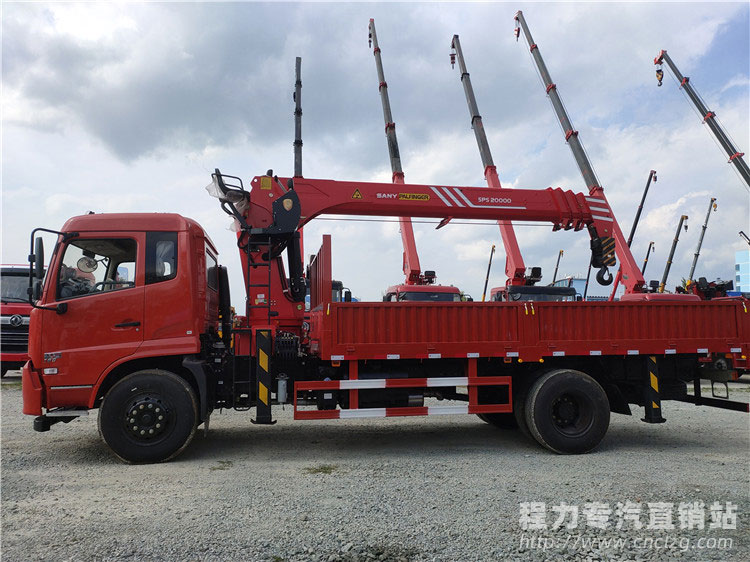 東風天錦單橋三一8噸隨車吊