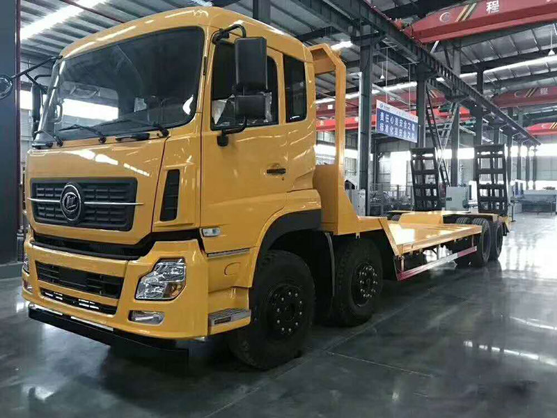 程力牌低凹前四后八平板運(yùn)輸車配置|圖片