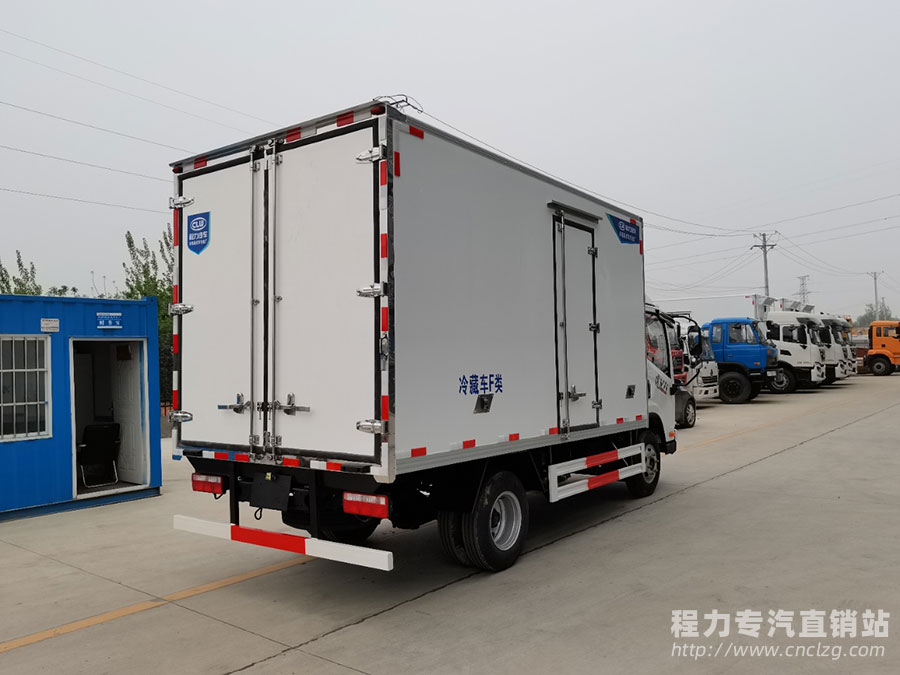 國六解放藍牌冷藏車|4.2米冷藏車