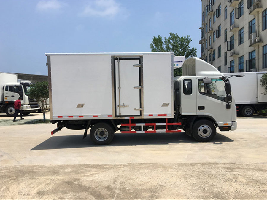 江淮帥鈴排半冷藏車3.7米冷藏車