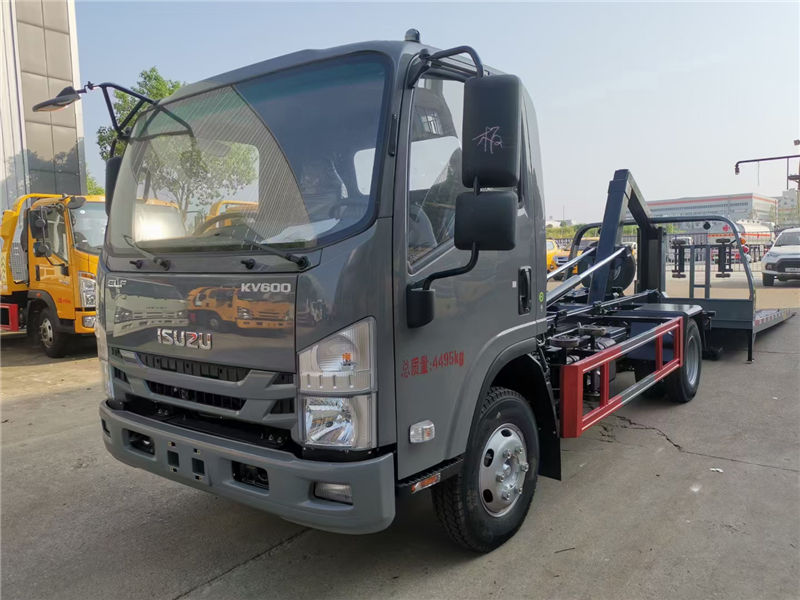 國六藍(lán)牌慶鈴五十鈴KV600清障車