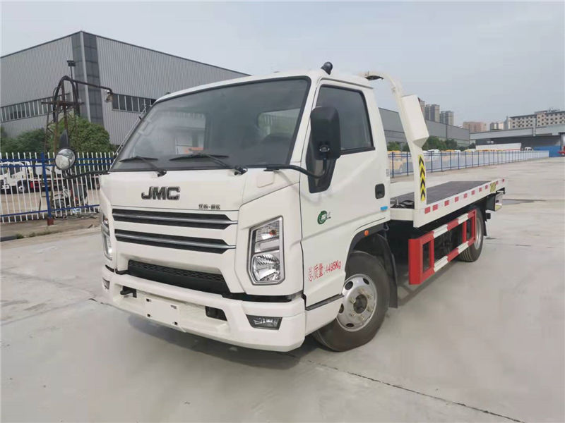 國六江鈴順達(dá)藍(lán)牌一拖二道路清障車