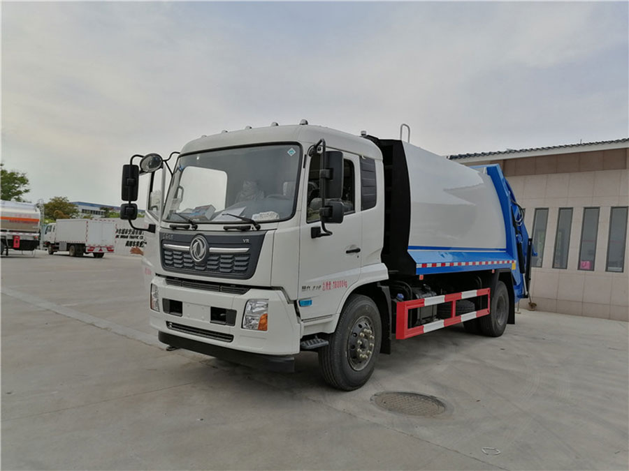 (國6)東風天錦14方壓縮式垃圾車