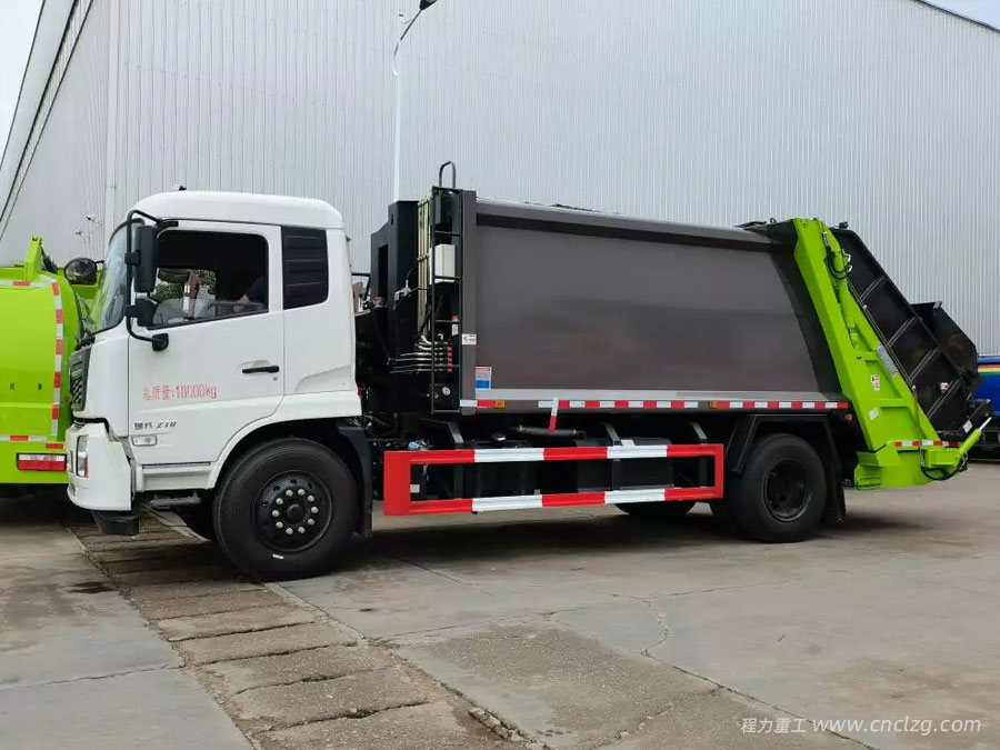 (國6)東風天錦14方壓縮式垃圾車