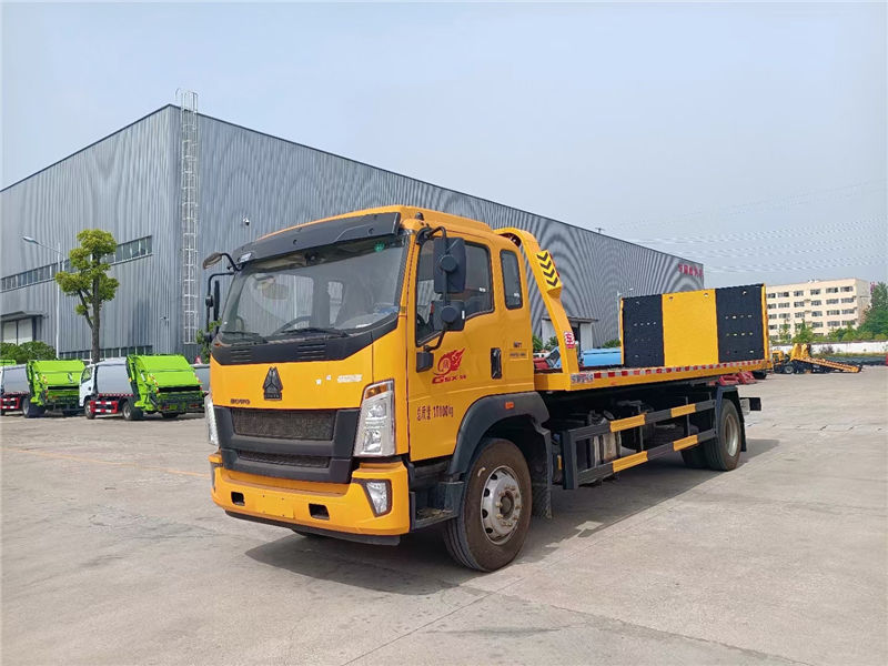 國六重汽沃豪??G5X黃牌道路清障車