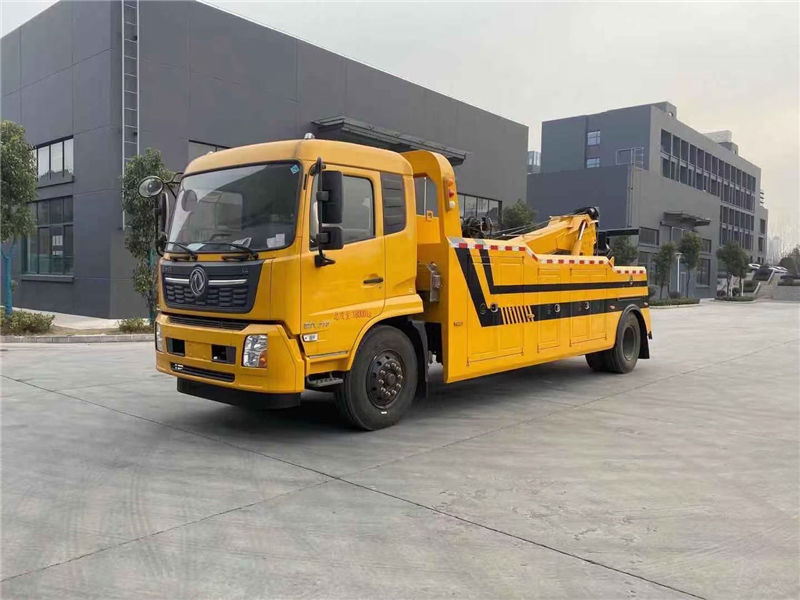 國六東風(fēng)天錦拖吊連體清障車