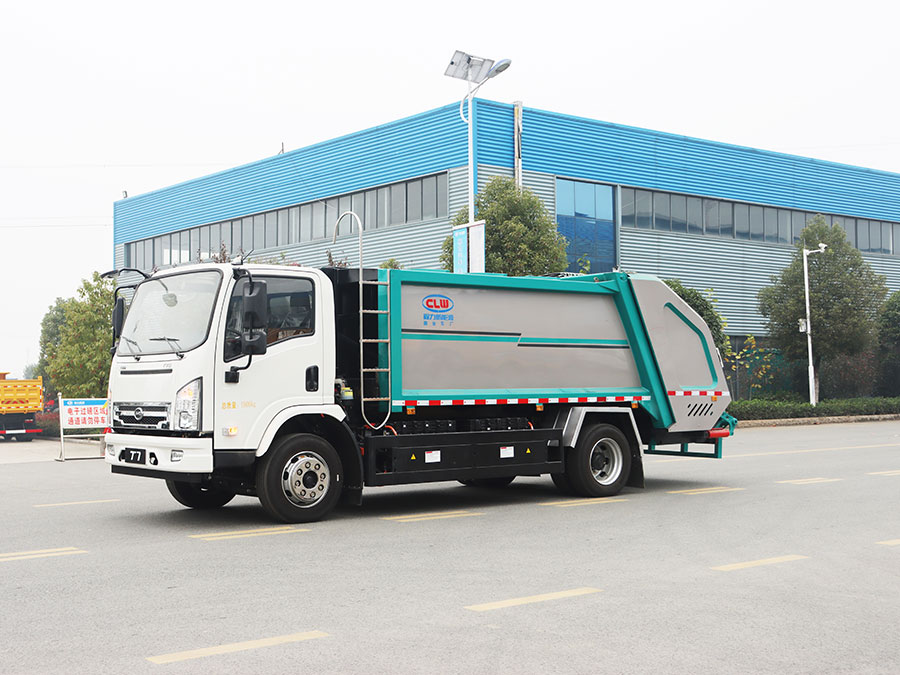 比亞迪純電動8方壓縮式垃圾車