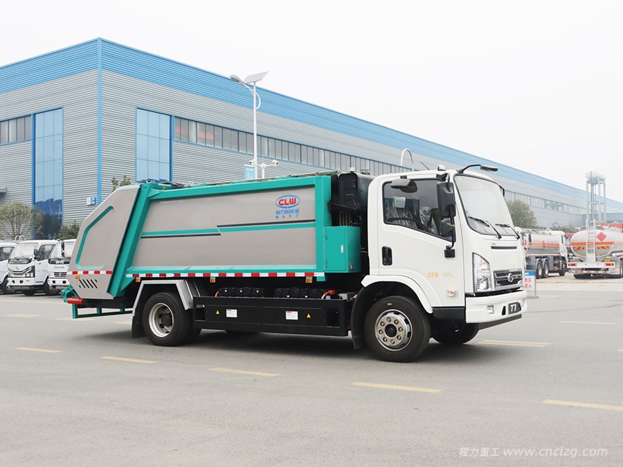 比亞迪純電動8方壓縮式垃圾車