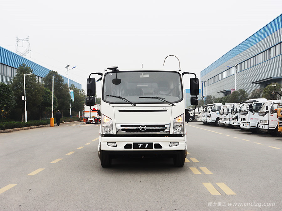 比亞迪純電動8方壓縮式垃圾車