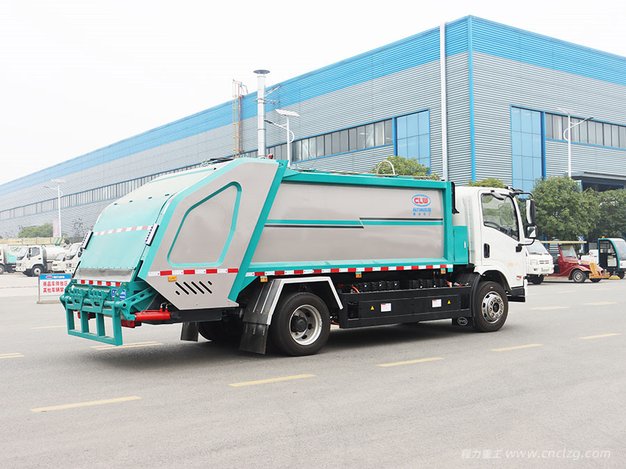 比亞迪純電動8方壓縮式垃圾車