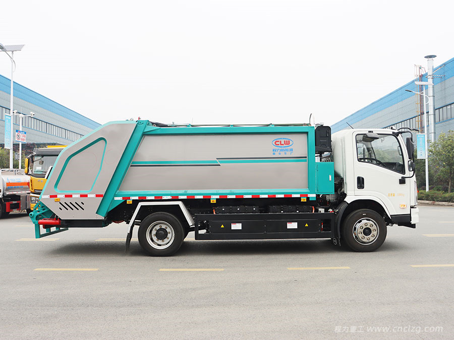 比亞迪純電動8方壓縮式垃圾車