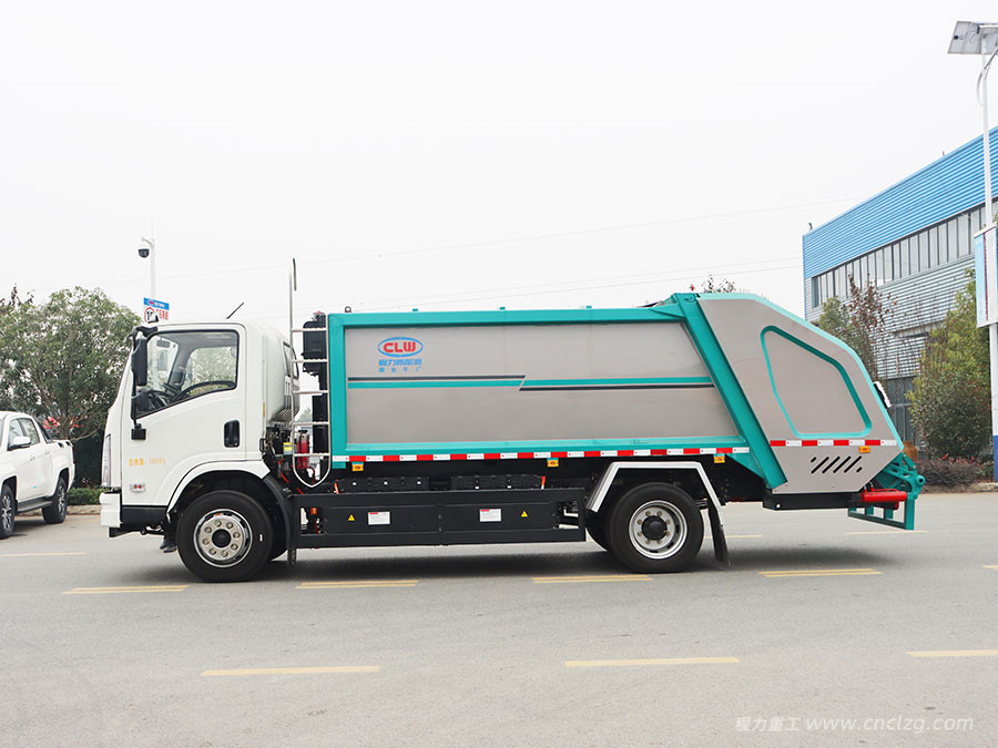 比亞迪純電動8方壓縮式垃圾車