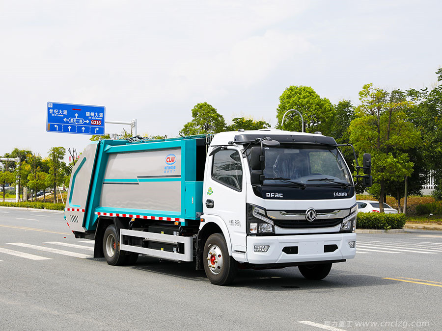 東風純電動8方壓縮垃圾車