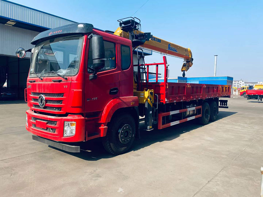 東風錦程V6后八輪徐工12G隨車吊