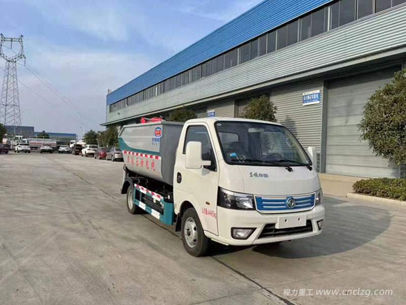 東風華神純電動新能源3.5方自卸垃圾車