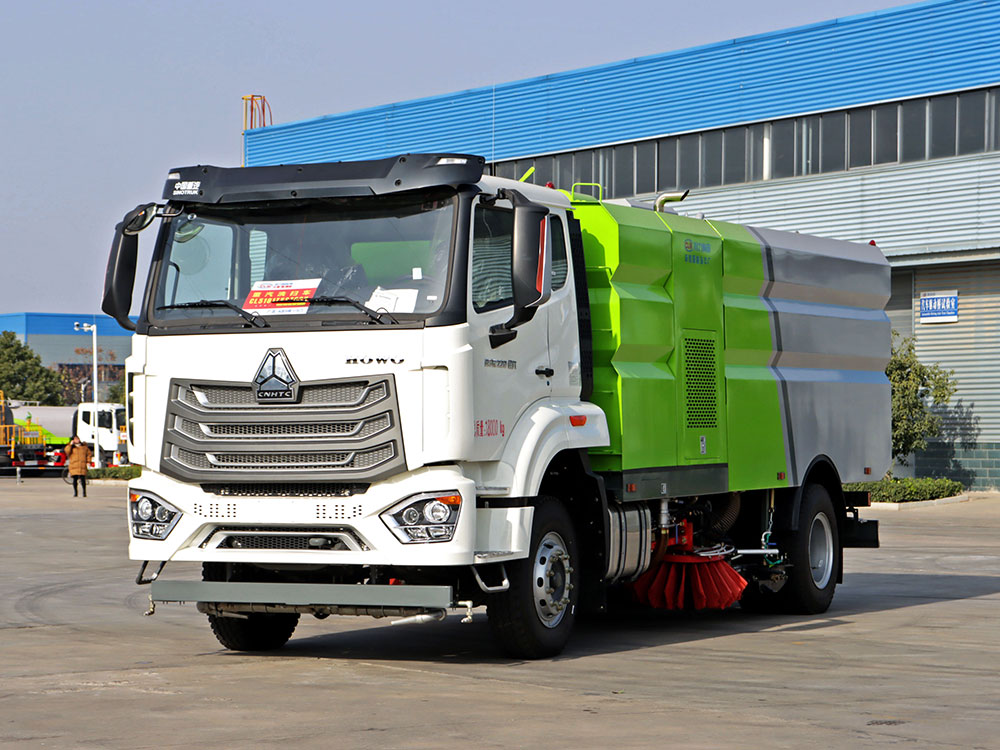 重汽豪沃16方洗掃車