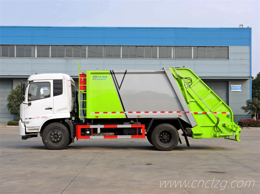 東風(fēng)天錦10方壓縮式垃圾車(chē)