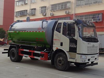 國六解放吸污車