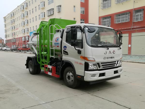 國六江淮餐廚垃圾車