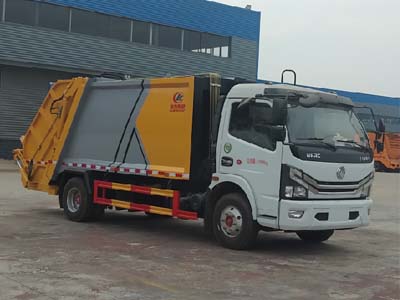 國六東風多利卡壓縮式垃圾車