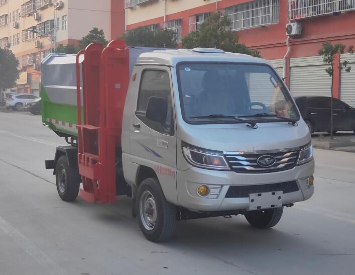 國六唐駿歐鈴4方掛桶式垃圾車