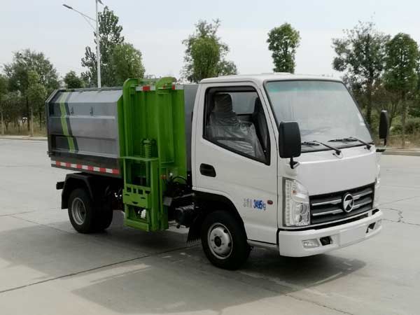 國六凱馬掛桶式垃圾車