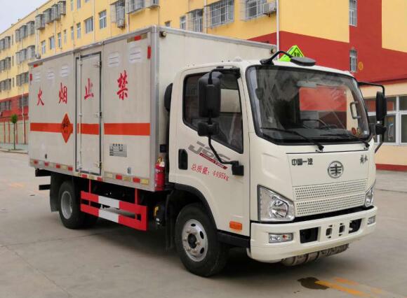 國(guó)六解放4米1爆破器材運(yùn)輸車(chē)