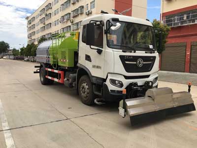 國六東風天錦路面清洗車